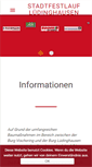 Mobile Screenshot of lh-lauf.de